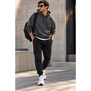 Layer 8 Men's XL Black Quick Dry Pro Performance Jogger Pants Athletic